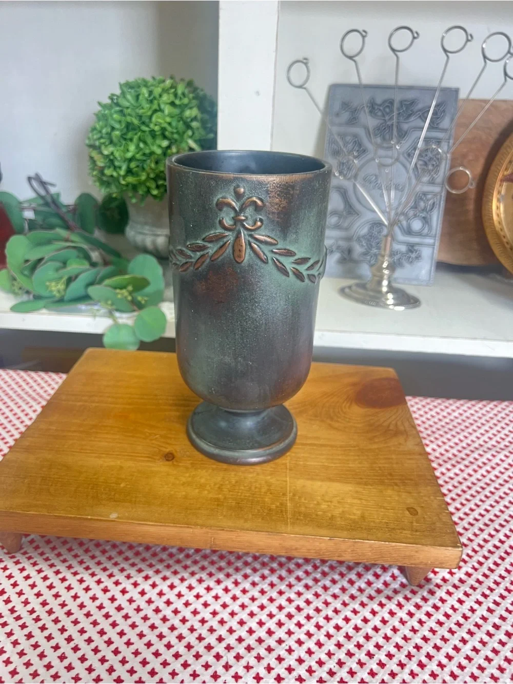 Vintage vase decor ceramic pottery decor